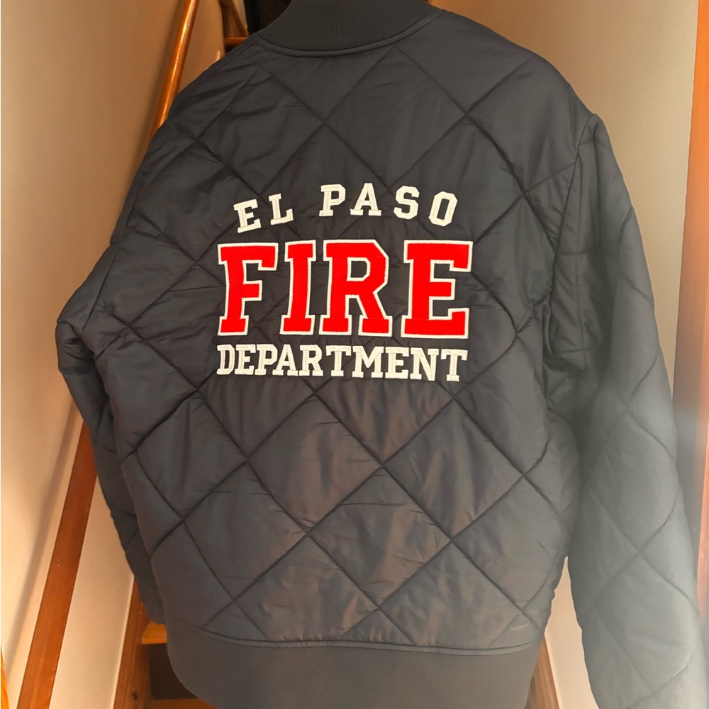 Men's Quilted Jacket - Black
